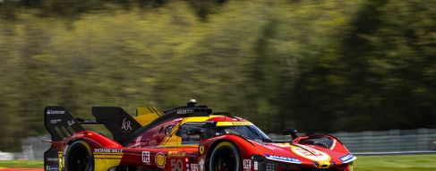 Spa (Libres 1): Fuoco (Ferrari) le plus rapide; TF Sport Corvette leader en LMGT3