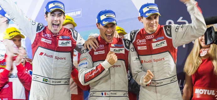 Audi take emotional final win; Porsche's Dumas, Jani and Lieb crowned World Champions