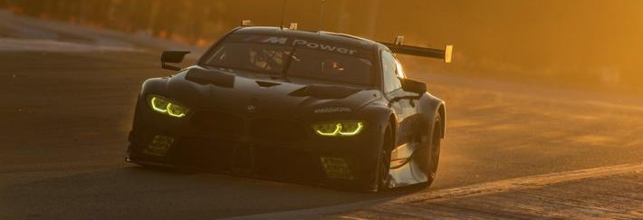 The BMW M8 GTE continues its testing programme (video)
