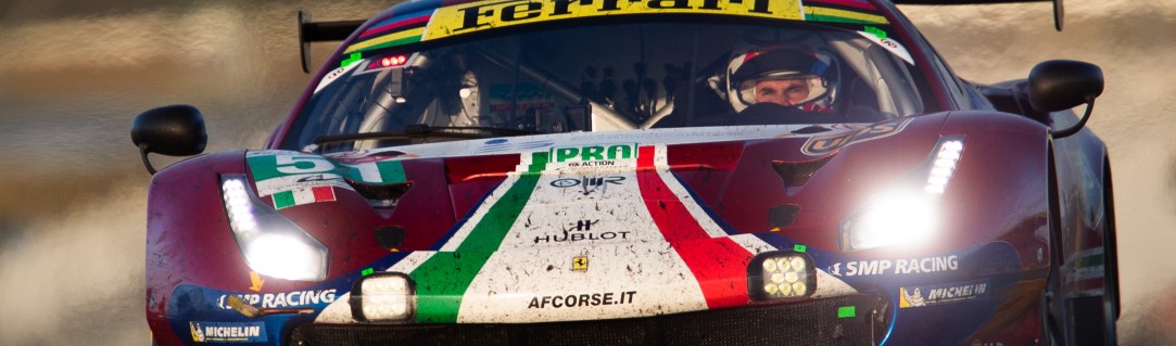 Ferrari and Porsche celebrate GTE success in Le Mans