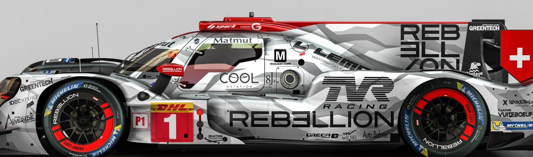 Refreshed livery for Rebellion Racing