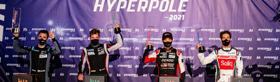 LM24 Hyperpole: Kobayashi takes pole for Toyota