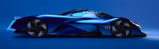 Alpine presents Alpenglow Hy4 at WEC Spa race