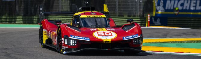 Imola (Libres 2) : Fuoco le plus rapide pour Ferrari ; en GT3, la Corvette TF Sport mène à nouveau la danse