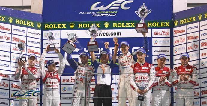 LMP:  Audi drivers crowned Champions while Toyota win in Shanghai