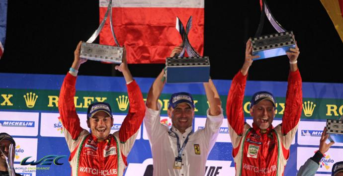 Race report LMGTE: AF Corse Take Third Win in a Row in Brazil
