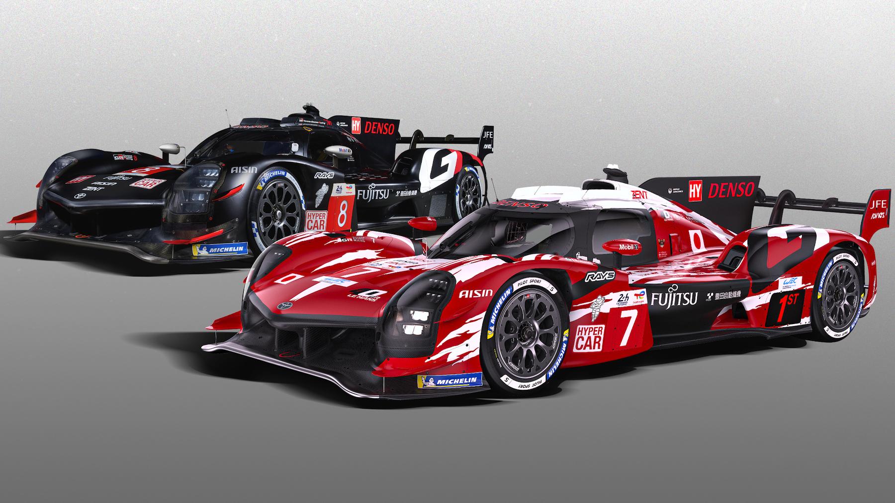 Toyota celebrates Le Mans anniversary with iconic liveries