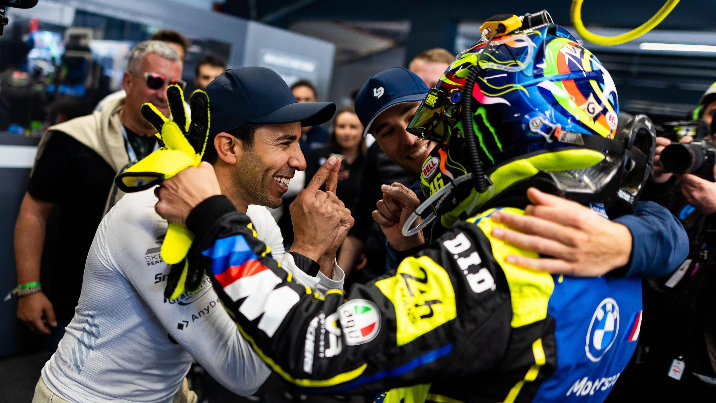 Rossi, premier poleman : « La sensation est bonne »