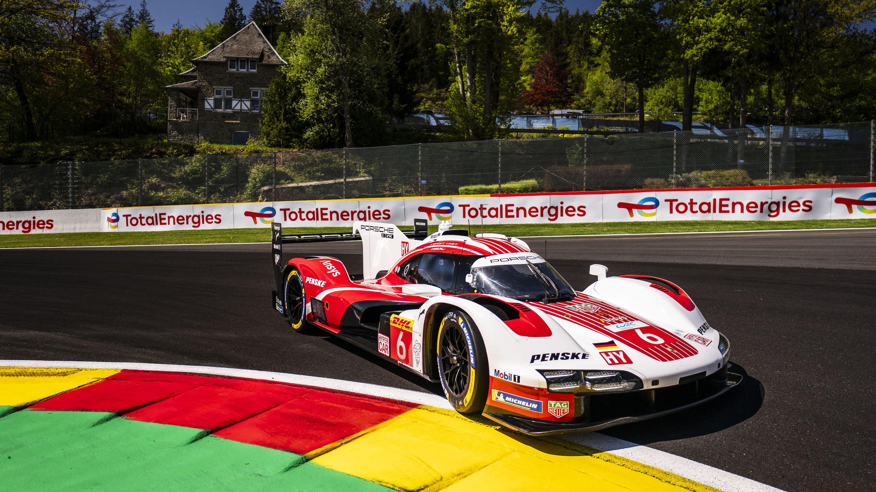 Porsche retrouve la forme lors d'une FP2 riche en rebondissements