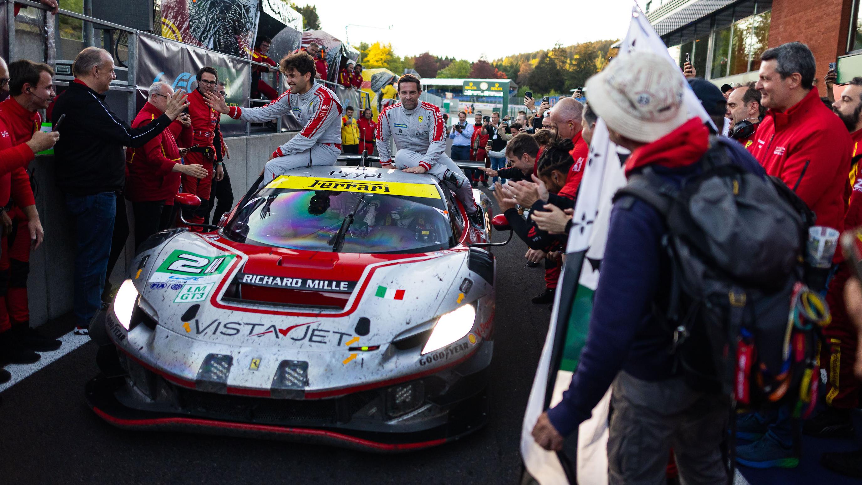 Pour Vista AF Corse, le succès de Spa efface la déception d'Imola