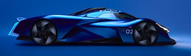 Alpine presents Alpenglow Hy4 at WEC Spa race
