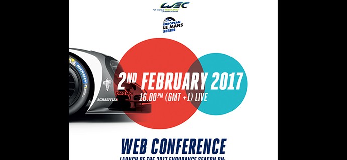 Announcement of WEC season entries : 2 February LIVE online
