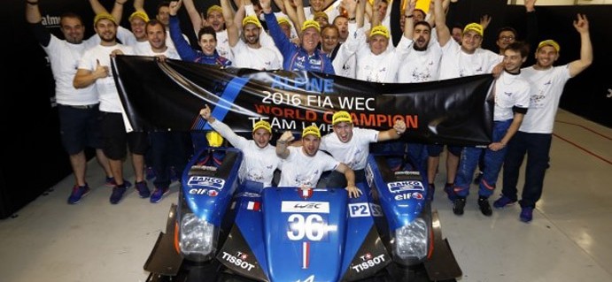 How they won the LMP2 title: Menezes, Lapierre and Richelmi / Signatech Alpine