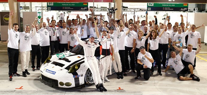 Bapco 6 Heures de Bahreïn LMGTE : Porsche et Lietz champions GT 2015 !