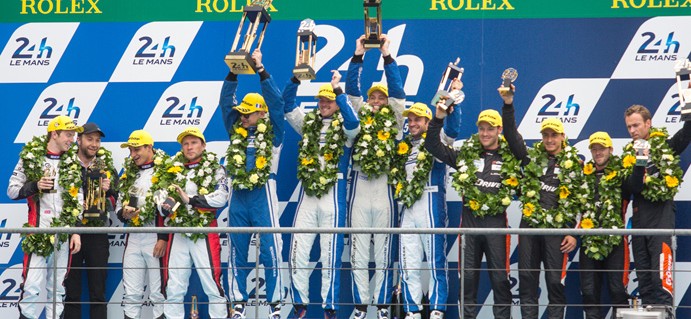 KCMG tout sourire après le triomphe du Mans