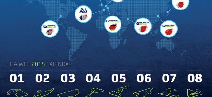 2015 FIA World Endurance Championship Calendar Unveiled