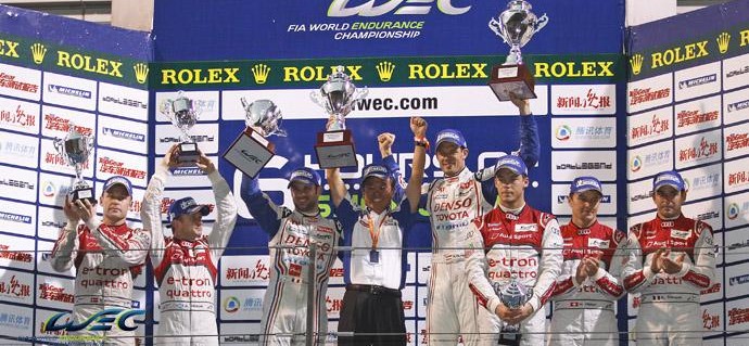 LMP:  Audi drivers crowned Champions while Toyota win in Shanghai