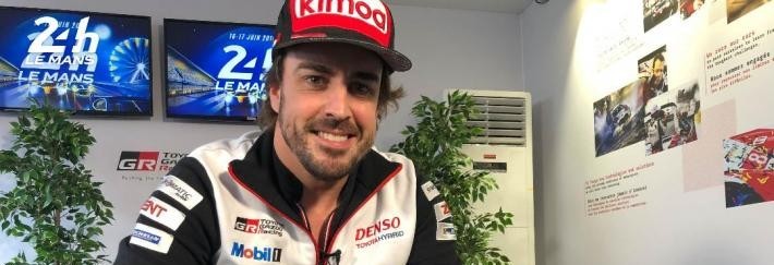 Les tours de magie d’Alonso au Mans (vidéo)