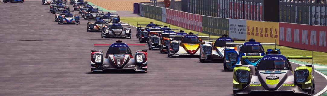 24H Le Mans Virtual: E-Team WRT leads after opening hour
