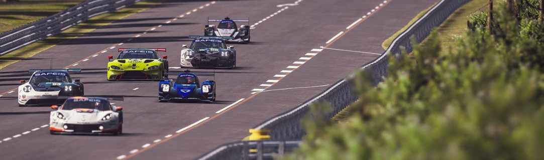 24H Le Mans Virtual after 2 hours: Veloce Esports and Team Redline battle for top spot