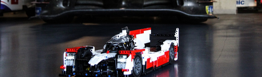Toyota TS050 HYBRID meets its younger Lego brother!