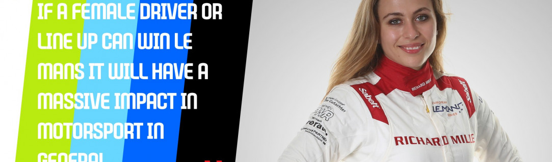 Sophia Flörsch: “If a female driver or line up can win Le Mans, it will have a massive impact on motorsport in general."