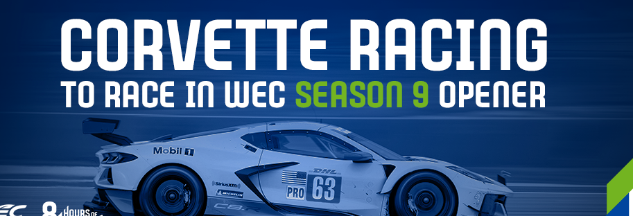 Corvette Racing to compete at FIA WEC season-opener
