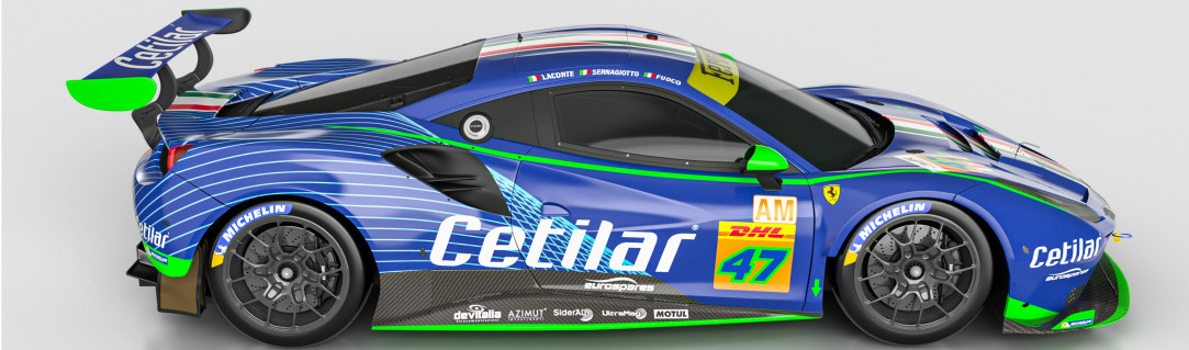 Cetilar Racing dévoile sa livrée 2021 et confirme ses pilotes.