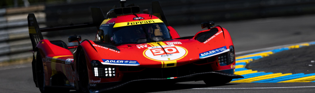 Ferrari fastest at 24 Hours Le Mans Test Day