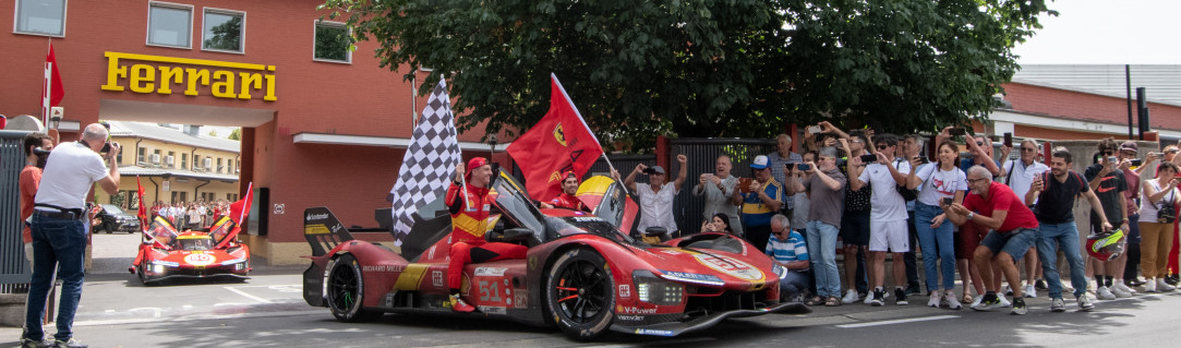 Les Ferrari 499P Hypercar du FIA WEC fêtées à Maranello