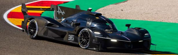 Testing continues for Alpine A424 at Aragon