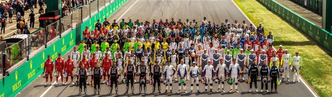 La photo officielle des 90es 24 Heures du Mans 2022.