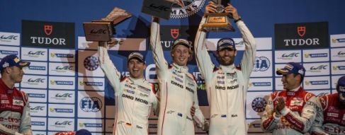 Deuxième victoire consécutive pour Webber, Hartley et Bernhard (Porsche)
