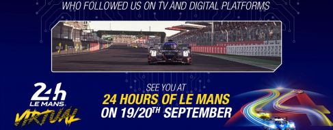 Audiences records pour les 24 Heures du Mans Virtuelles