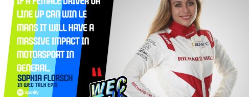 Sophia Flörsch: “If a female driver or line up can win Le Mans, it will have a massive impact on motorsport in general."