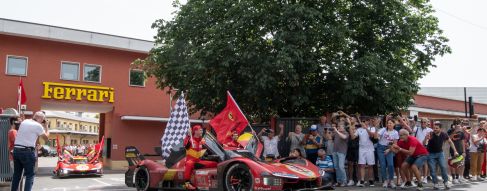 Ferrari holds special celebration in Maranello with WEC Hypercar