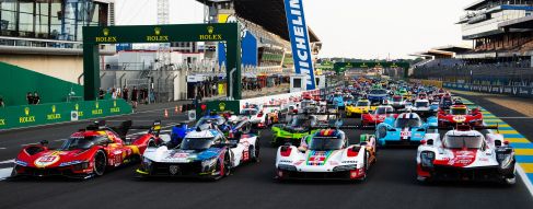 Sixty-two cars and 14 manufacturers entered for this year’s 24 Hours of Le Mans