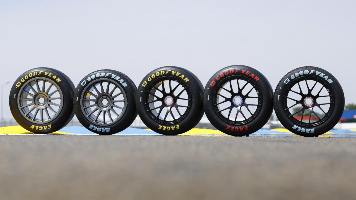 Goodyear reveals new Eagle Hard LMGT3 tyre in Brazil