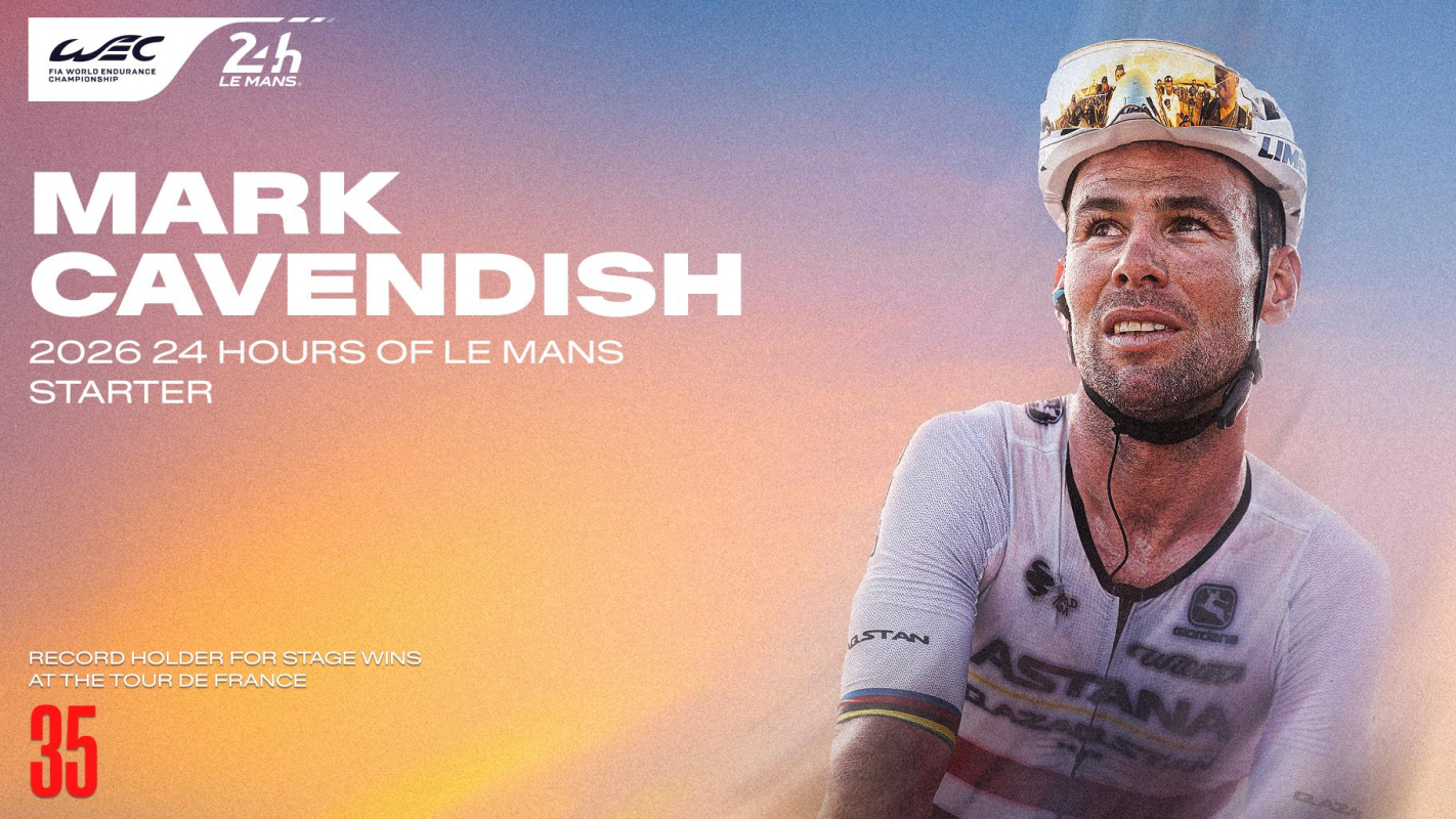 SIR MARK CAVENDISH, STARTER DES 24 HEURES DU MANS