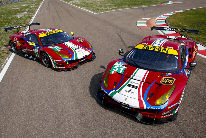 LMGTE Pro : Ferrari aux couleurs de son 70e anniversaire