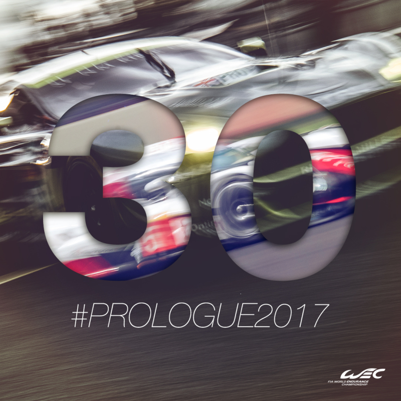 Le Prologue 2017 : Retour en piste dans 30 jours!