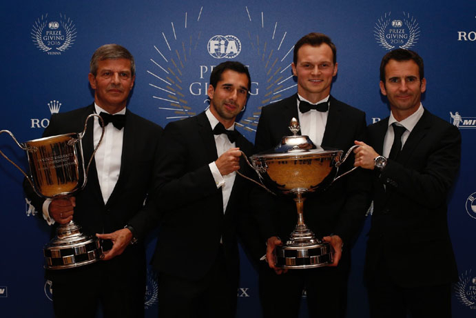 World Champions honoured at FIA Prize Giving Gala