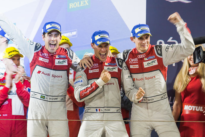 Bahreïn : bouquet final pour Audi, titre mondial pour Jani/Dumas/Lieb