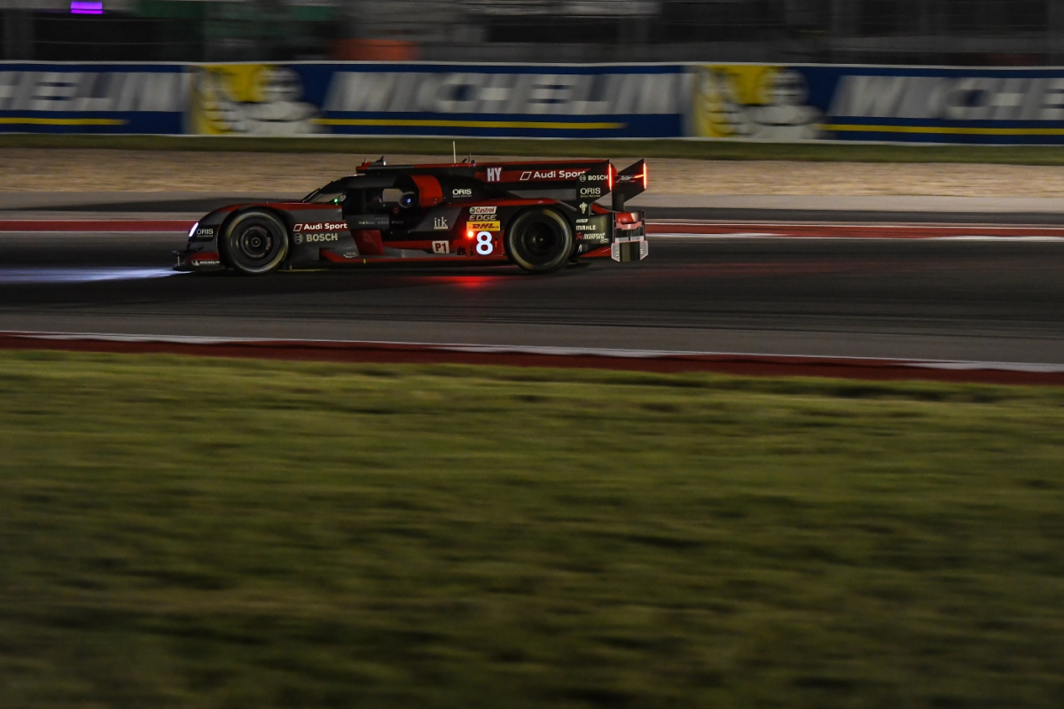 No.8 Audi again fastest in FP2 at COTA