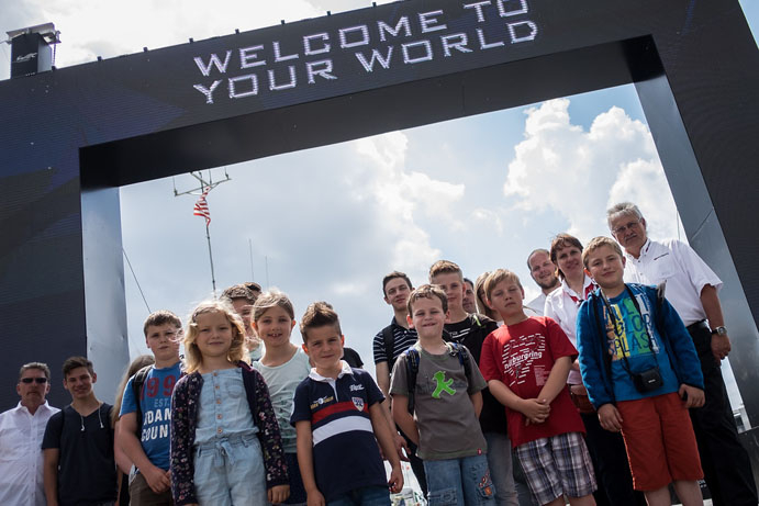 La jeune génération allemande à la découverte du WEC