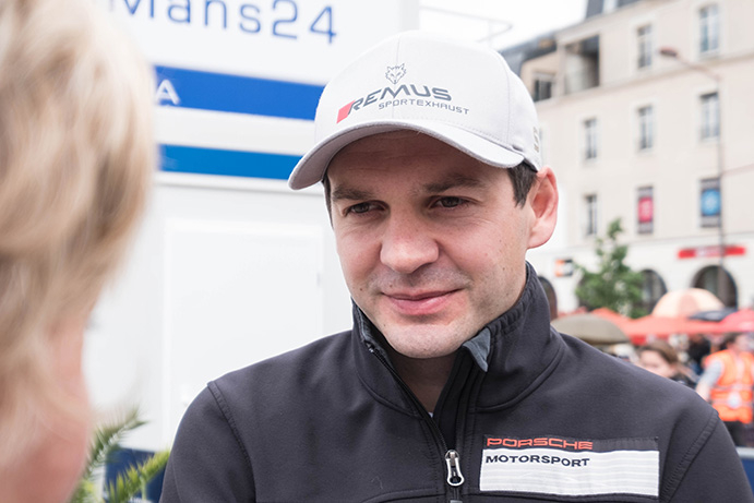 Les 24 Heures du Mans : Interview avec Richard Lietz de Dempsey-Proton Racing (video)
