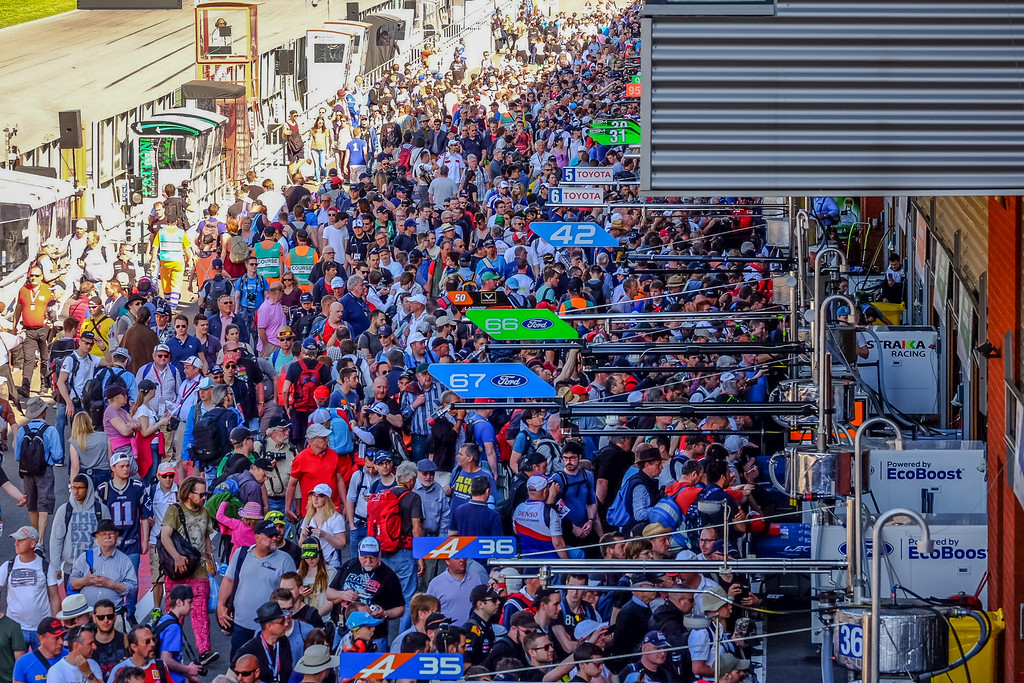 Fans from far and wide meet their heroes at Spa