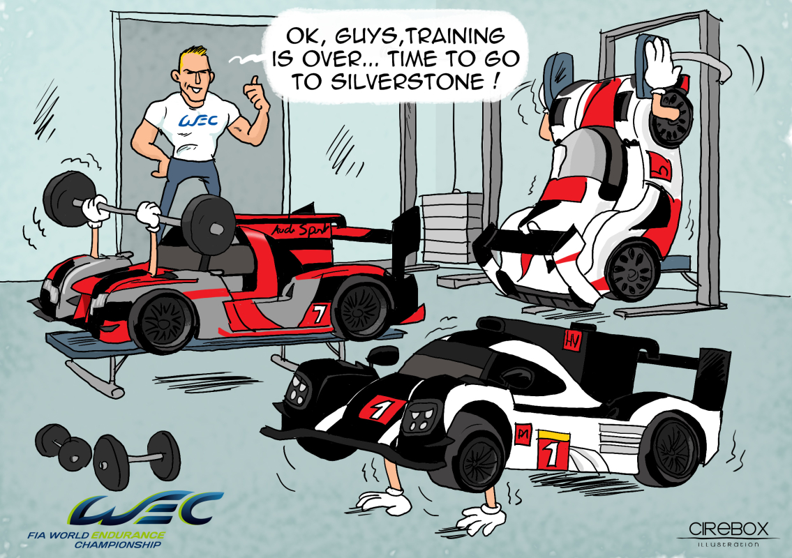 16 jours avant les 6 heures de Silverstone.........Etes vous prêt ? 