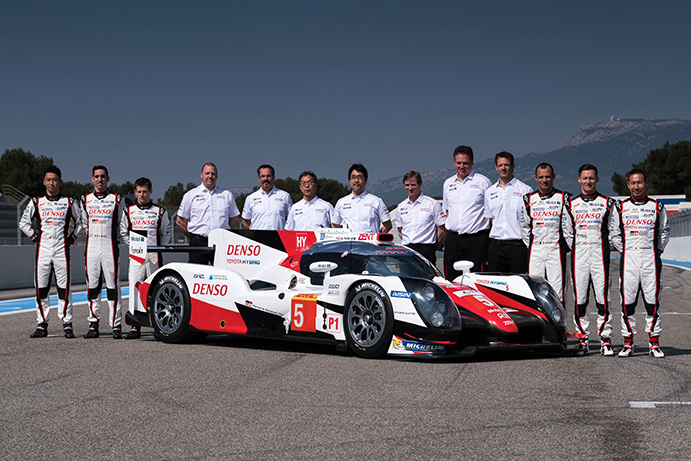 A new era in FIA WEC dawns for Toyota with the TS050 HYBRID