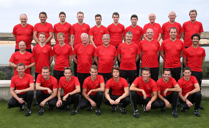 Les pilotes Audi préparent 2016